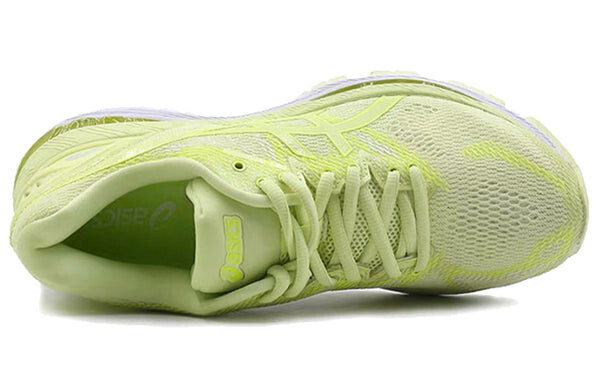 Кроссовки гель нимбус 20 Asics, зеленый — фото 3