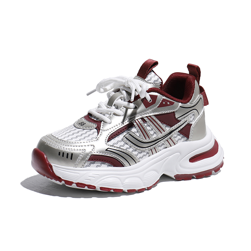 

Скользоустойчивые противоударные амортизирующие низкие повседневные детские туфли Kids' Babaya, золото