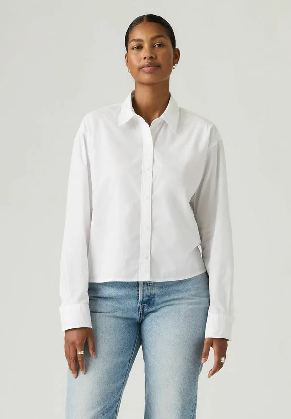 Укороченная блузка harlie hedi на пуговицах Levi'S, Coral Blush Gd - Whites