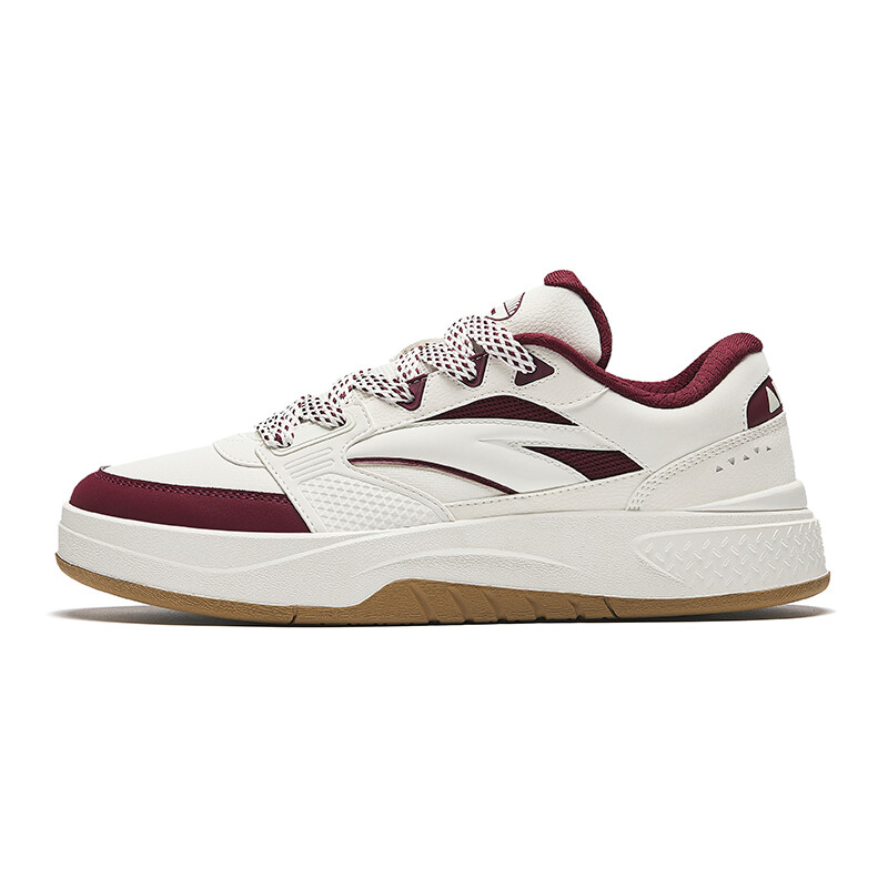 

Кроссовки ANTA Skateboarding Shoes Men Low-top Ivory White/Rose Madder, розовый