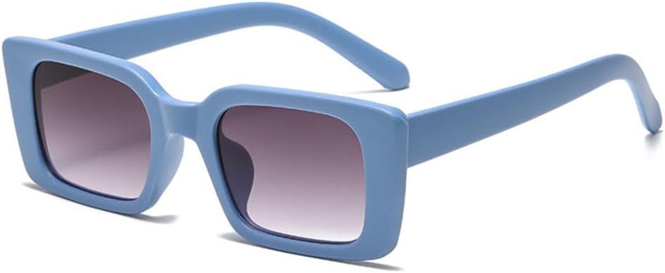 

Женские квадратные солнцезащитные очки MUTYNE, роскошные прямоугольные солнцезащитные очки с матовой поверхностью, популярный стиль, очки с защитой от УФ-излучения UV400, Blue