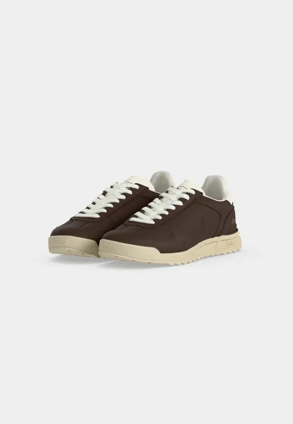 Кроссовки Varick lace trainers Polo Ralph Lauren, тёмно-коричневый — фото 2