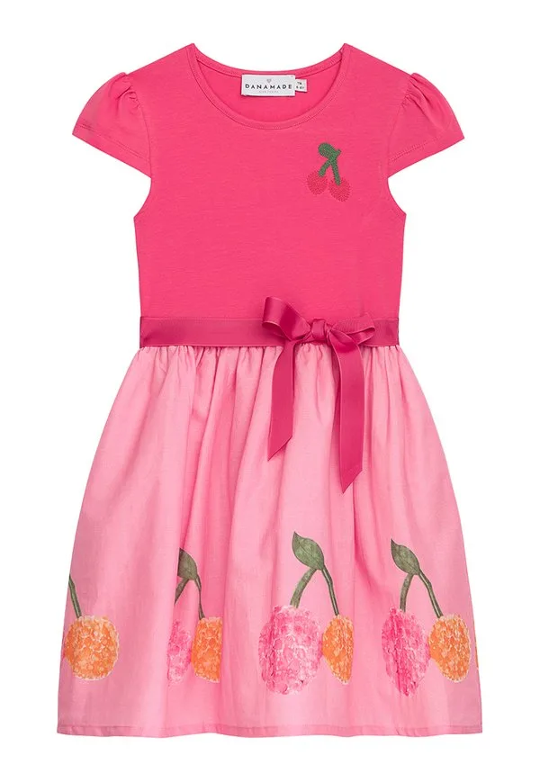 Платье ким из трикотажа Danamade, Pink