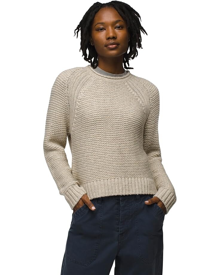 

Свитер Prana Cades Cove Sweater, цвет Oatmeal