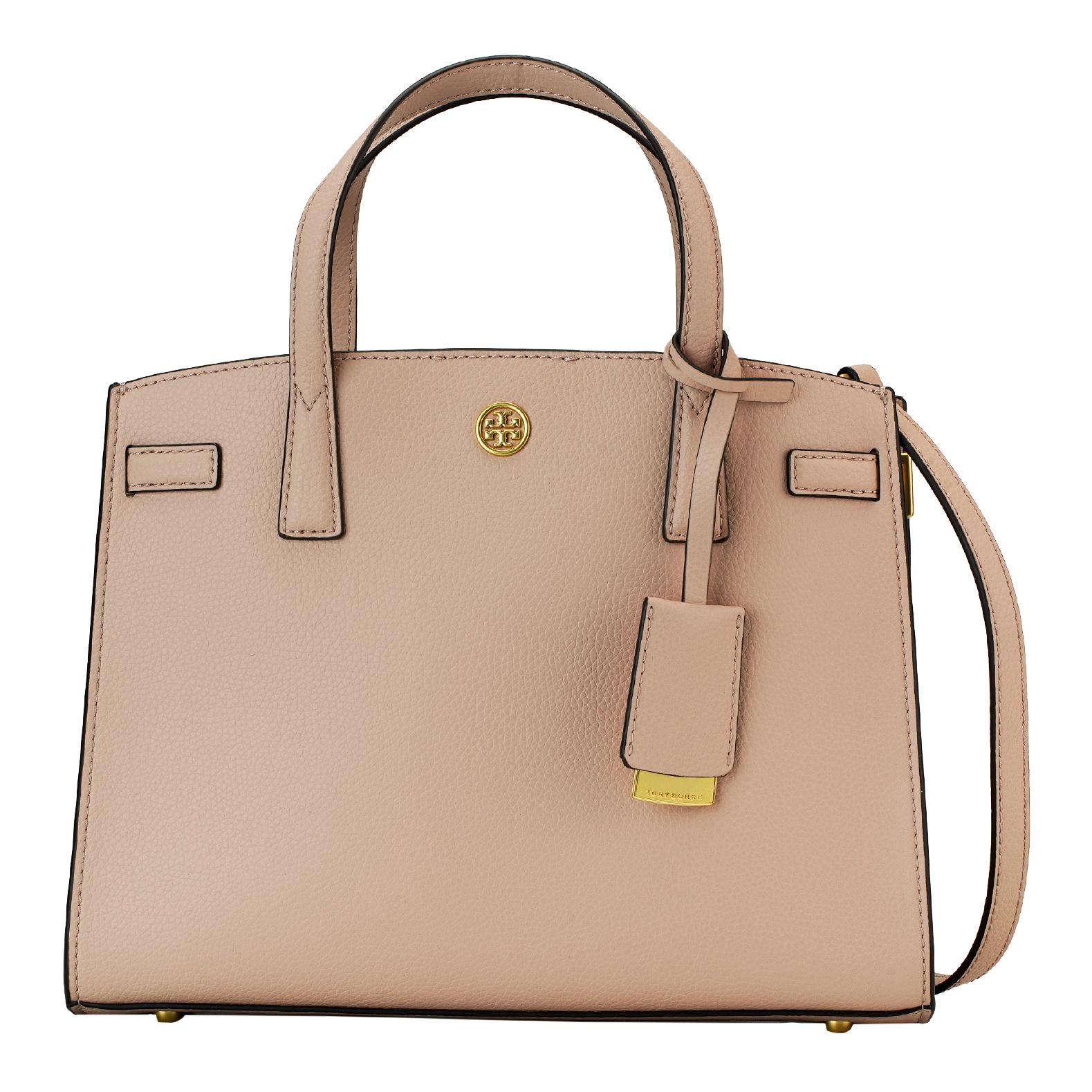 

TORY BURCH Сумка Walker Leather через плечо, маленькая женская сумка, мягкий песочно-розовый цвет