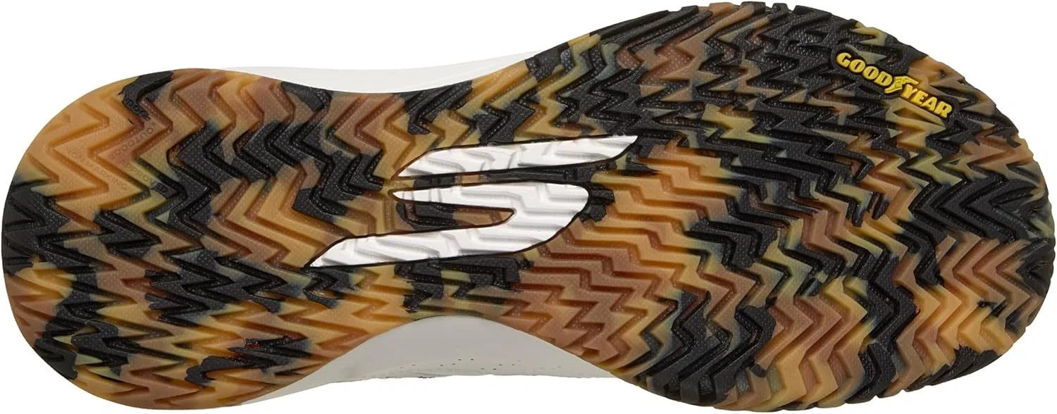 Кроссовки для пиклбола Skechers Viper Court Rally, белый/черный — фото 2