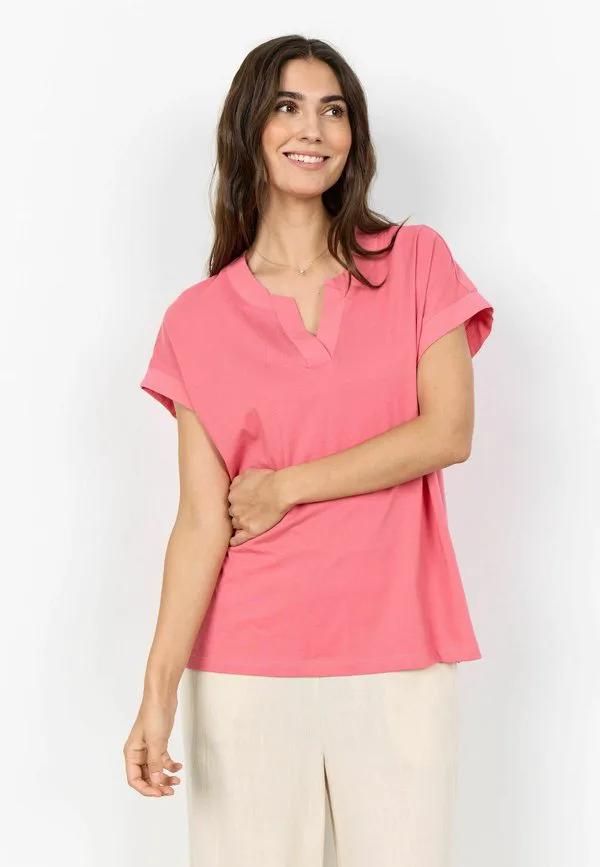 

Простая футболка Soyaconcept, Rapture Rose, Розовый, Простая футболка Soyaconcept, Rapture Rose