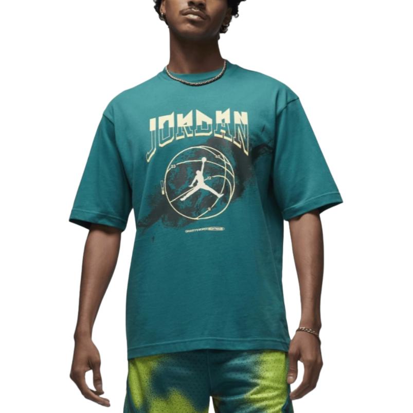 AirDri FIT T Shirt Men's Jordan, коралл — фото 3