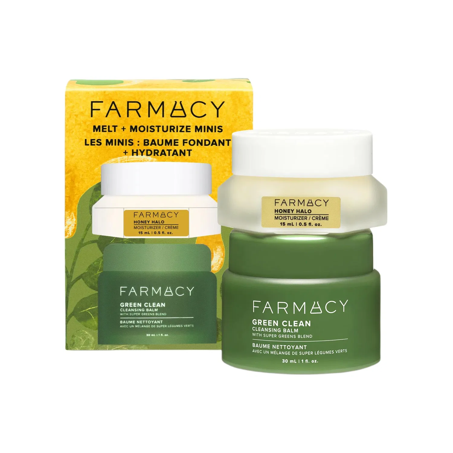 Набор увлажняющего крема и очищающего средства FARMACY Ceramide Hydrating