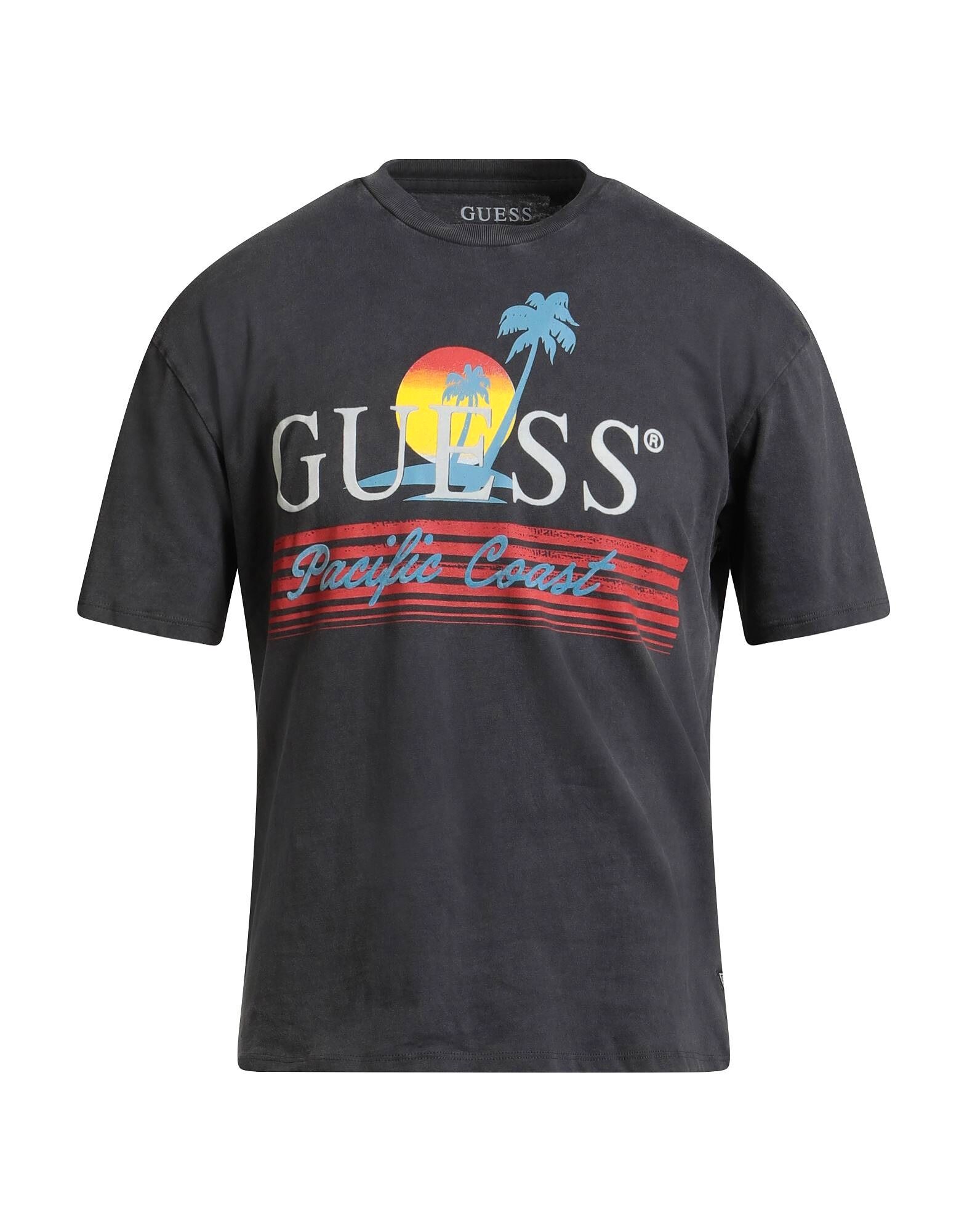 

Футболка Guess, тёмно-серый