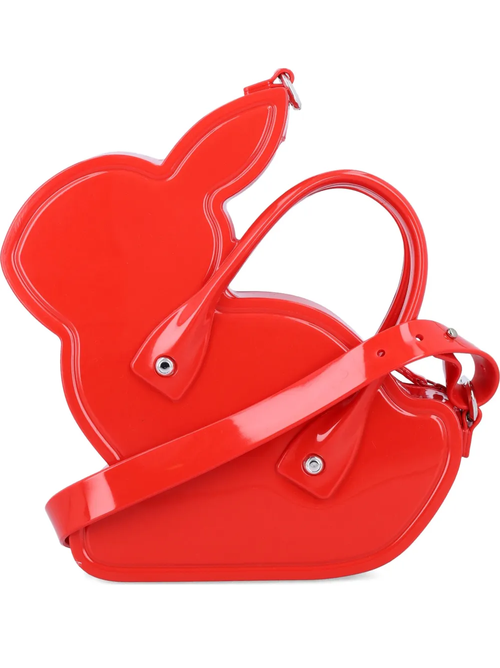 

Мини-сумка Melissa в форме кролика COMME DES GARCONS, красный