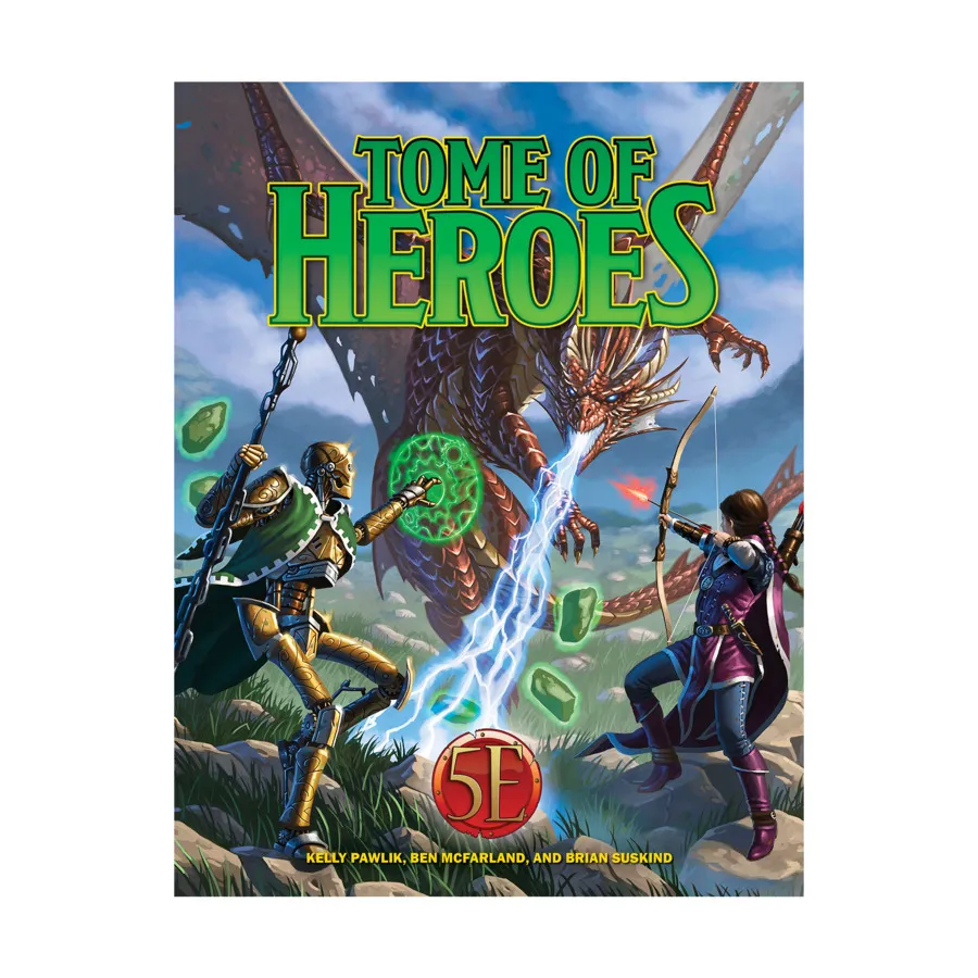 

Tome of Heroes, 5th Edition Dungeons & Dragons (Kobold Press), твердый переплет