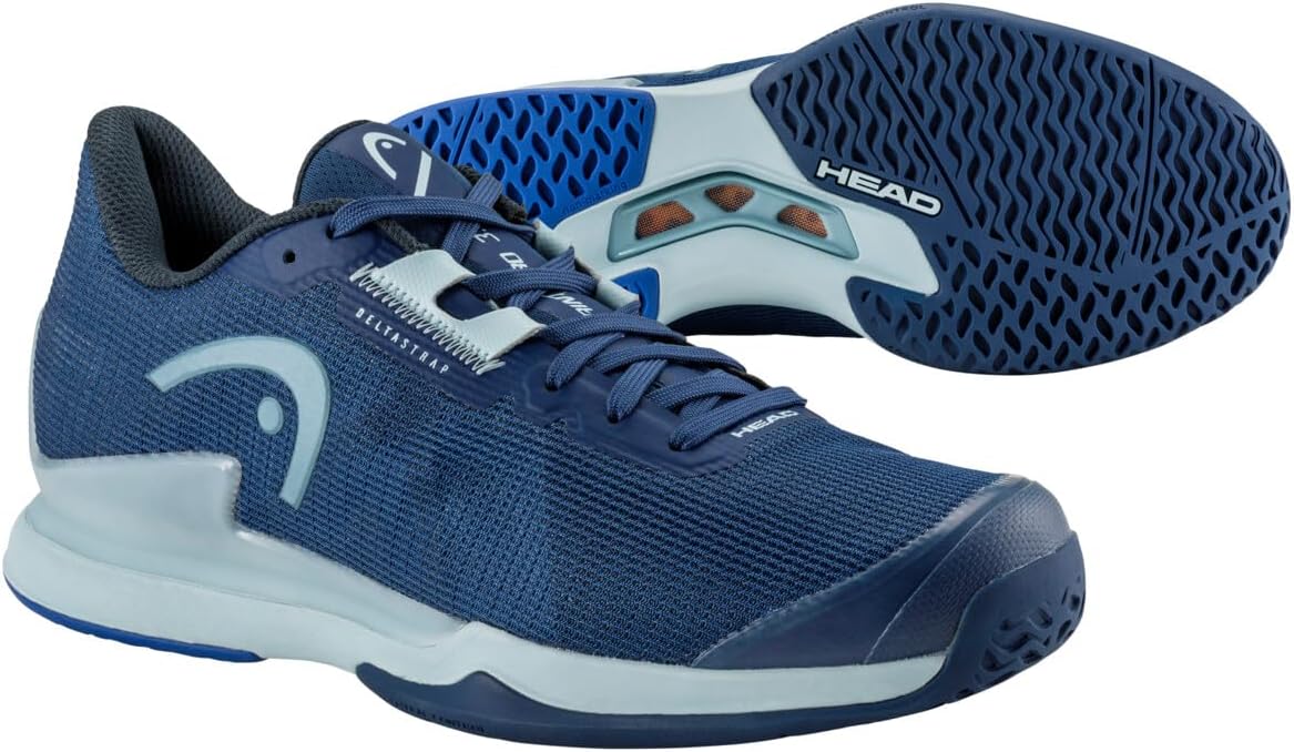 Мужские теннисные кроссовки HEAD Sprint Pro 3.5, синий/голубой/темно-синий — фото 3