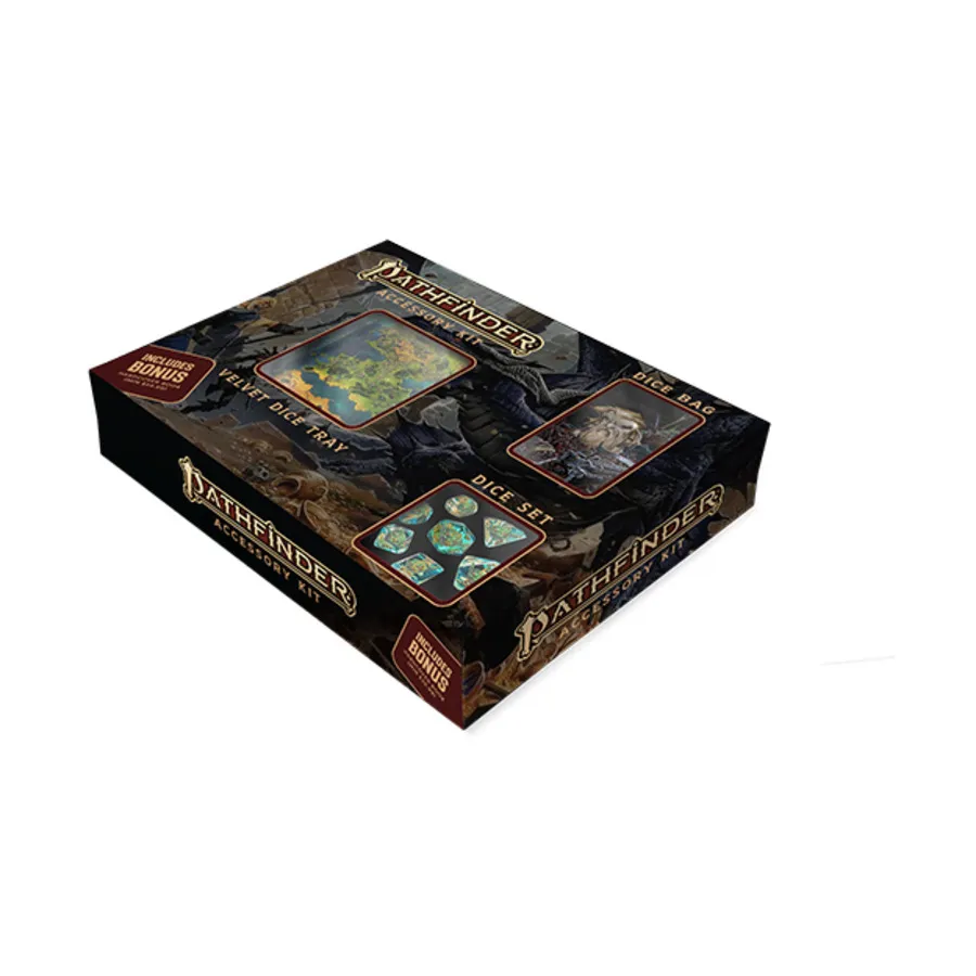 

Комплект аксессуаров Pathfinder, Dice Trays & Accessories (Metallic Dice Games)
