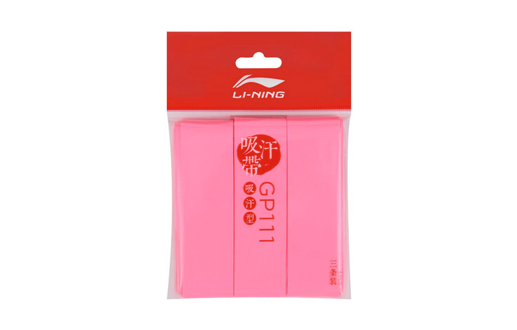 

Лента для рукоятки бадминтонной ракетки Polyurethane тонкая LINING, розовый