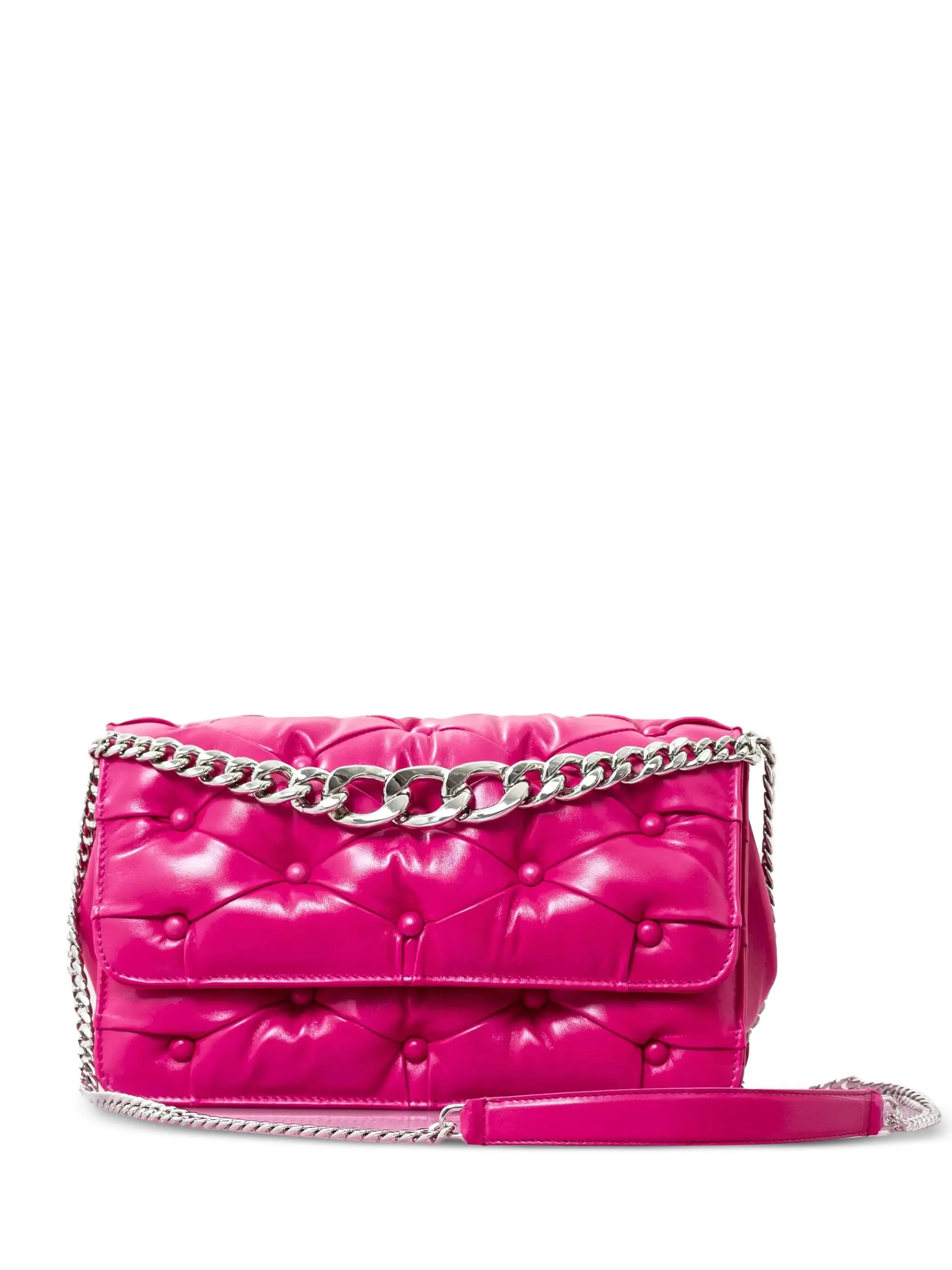 

Стеганая сумка на плечо Carmen с цепочкой Benedetta Bruzziches, розовый