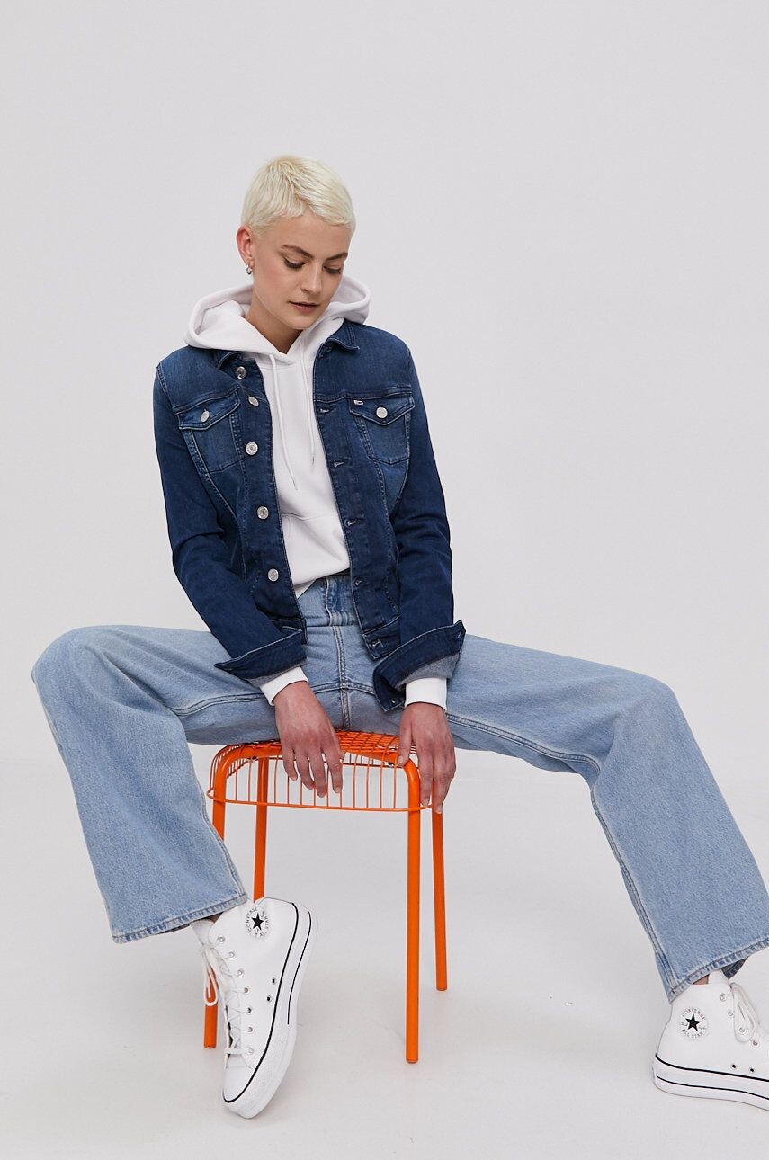 

Джинсовая куртка Tommy Jeans, темно-синий