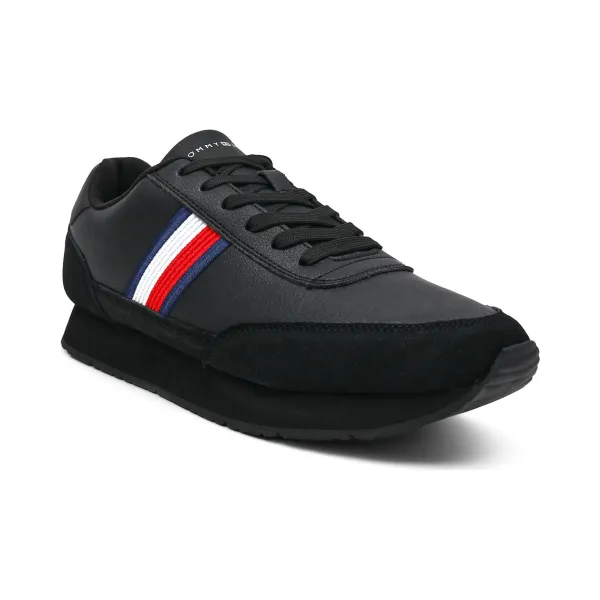 

Кожаные кроссовки Core eva runner Corporate lea Tommy Hilfiger, черный