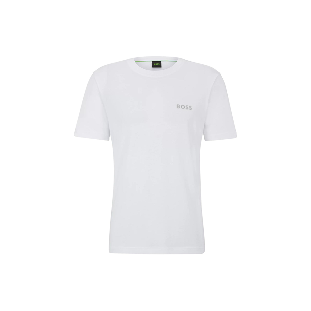 

Футболка Boss 3D Mesh Logo Regular Fit HUGO BOSS, белый