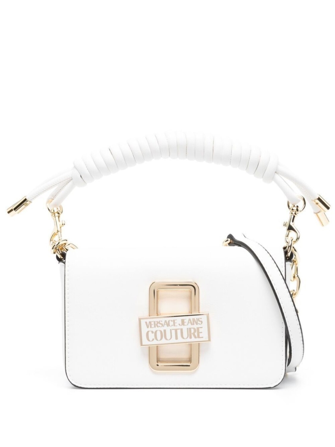 

Versace Jeans Couture сумка с металлическим логотипом, белый