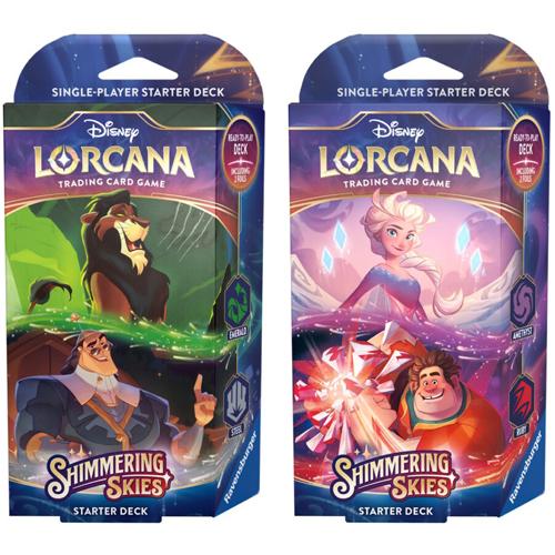 

Карточная игра Disney Lorcana: Shimmering Skies – Starter Deck – 2 Set