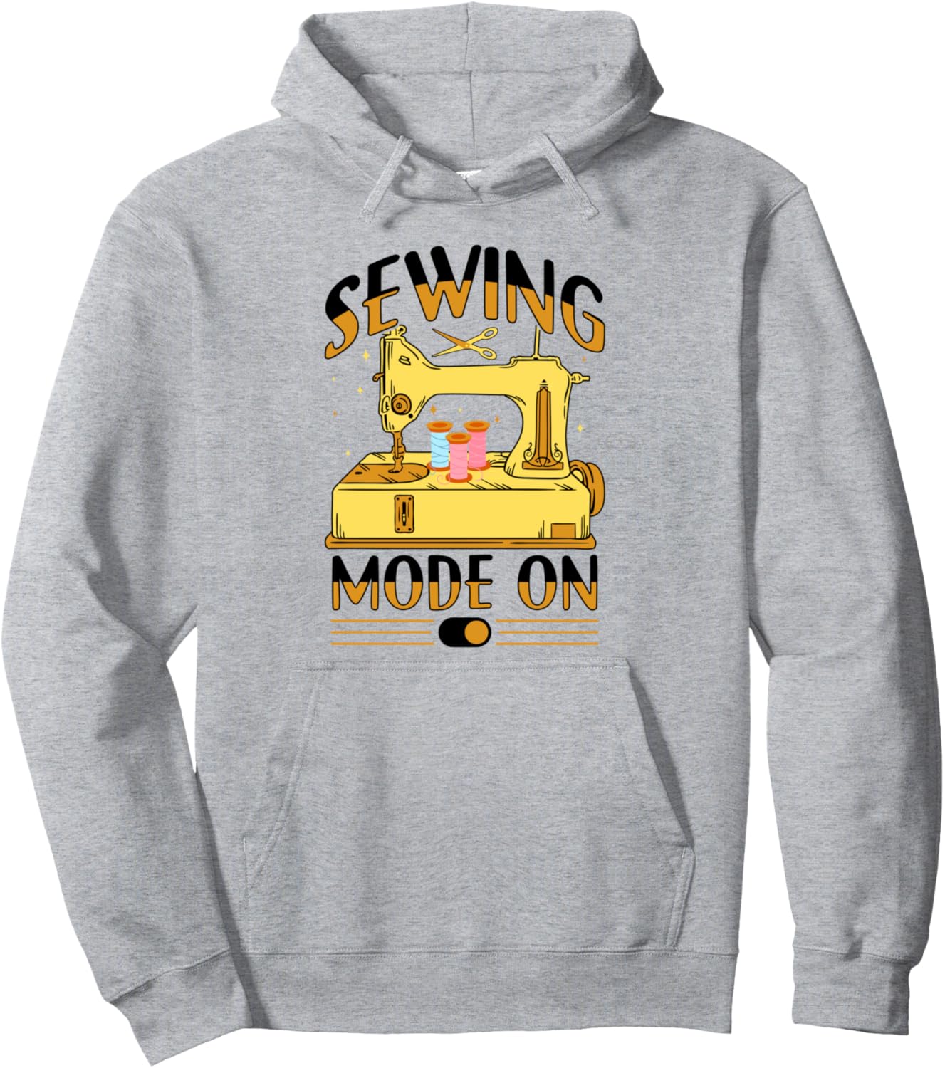 

Худи для любителей шитья и творческих людей, использующих швейные машины Sewing Sewer Tailor Sewing Machine Seamstress, серый
