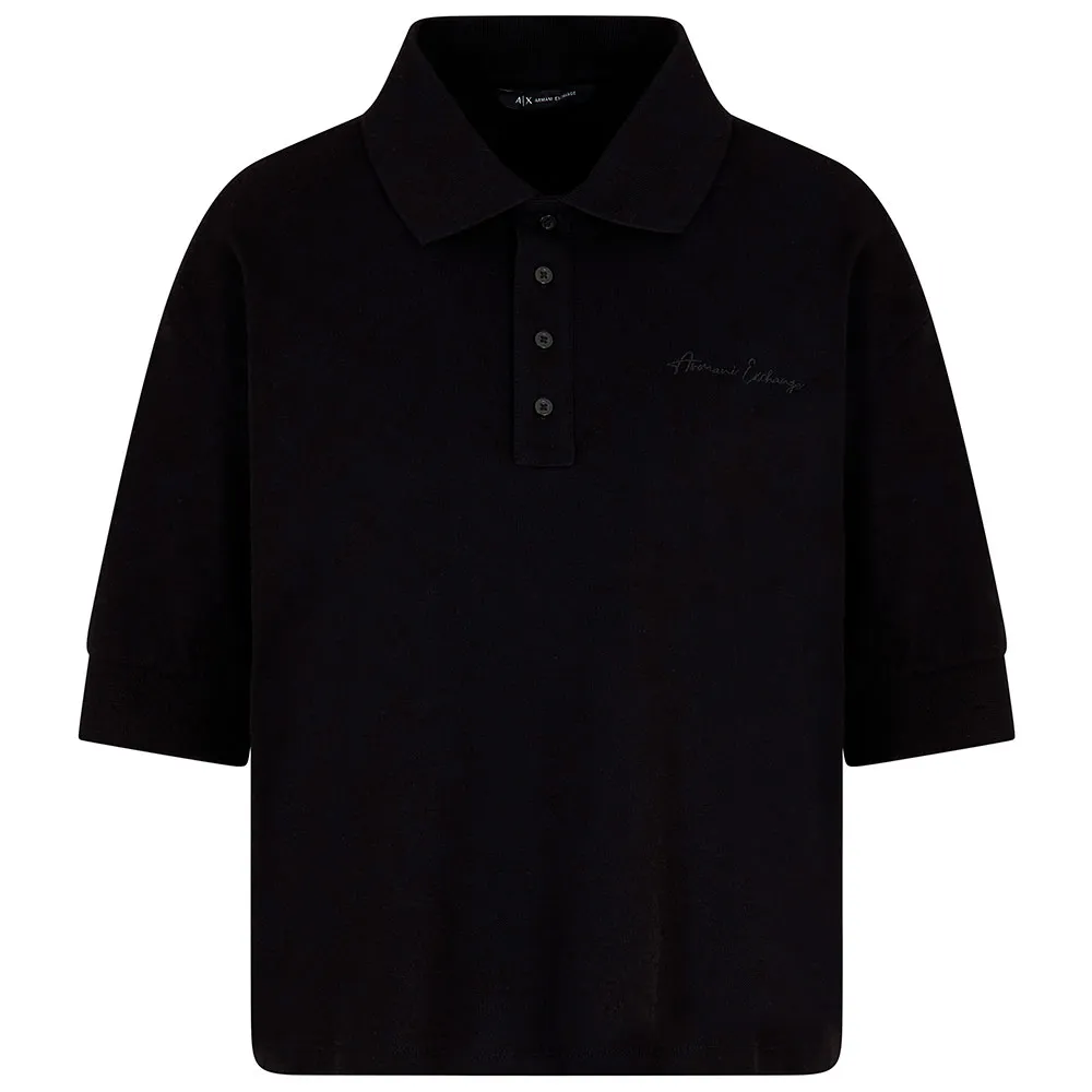 

Поло с коротким рукавом Armani Exchange XW000887_AF10819, черный