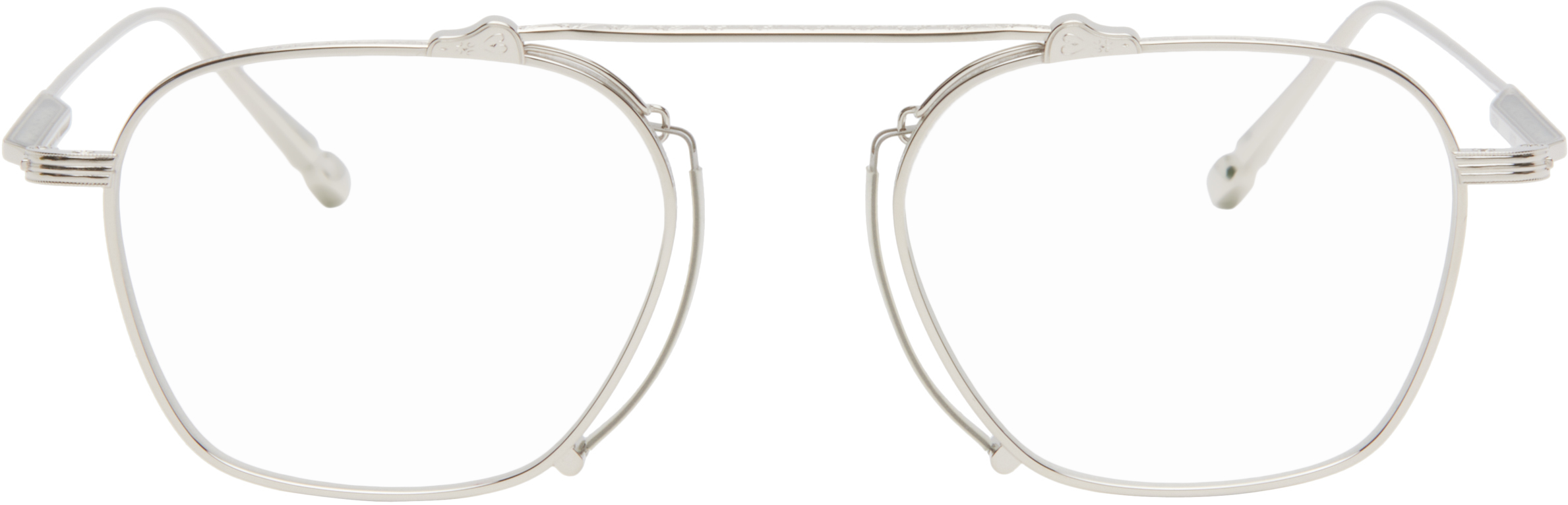 

Серебряные очки M3129 Matsuda, Palladium white