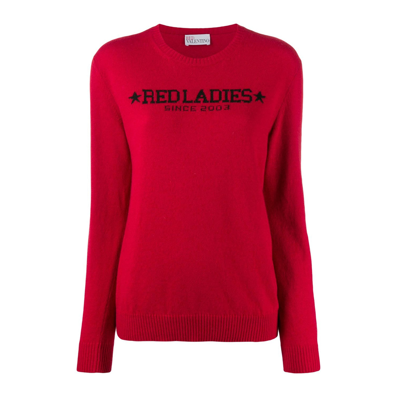 

Свитер женский красный RED VALENTINO