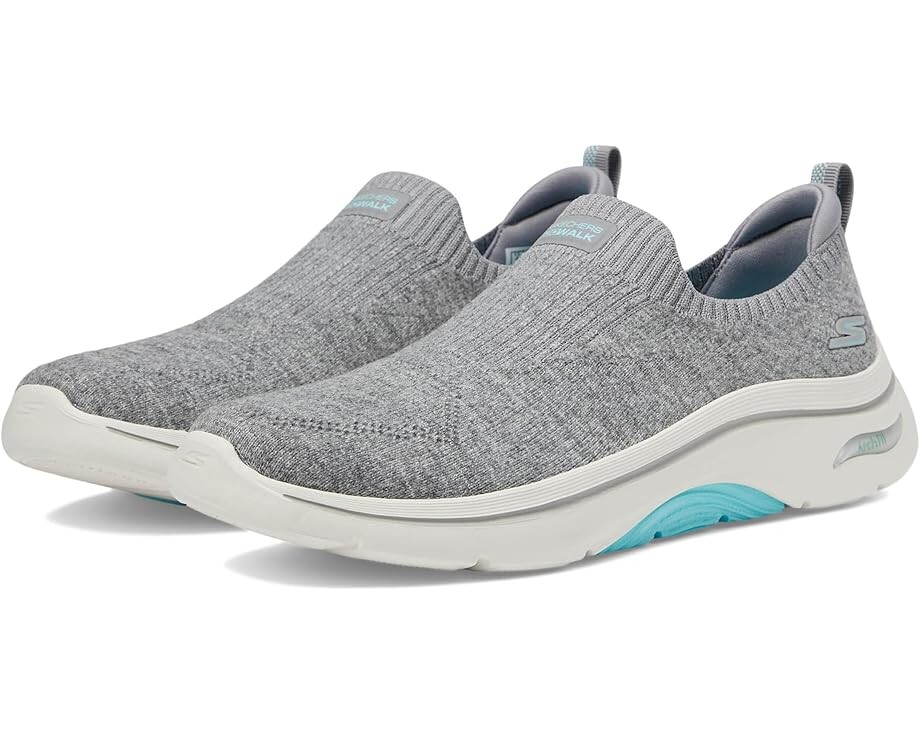 

Кроссовки SKECHERS Performance Go Walk Arch Fit 2.0 Eliza, цвет Gray/Turquoise