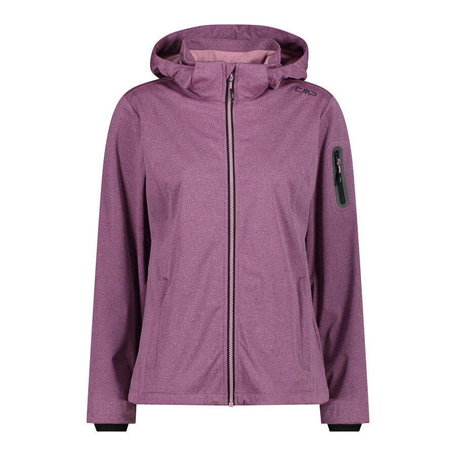 

Женская куртка софтшелл CMP, женская куртка с капюшоном и застежкой-молнией 39A5016M