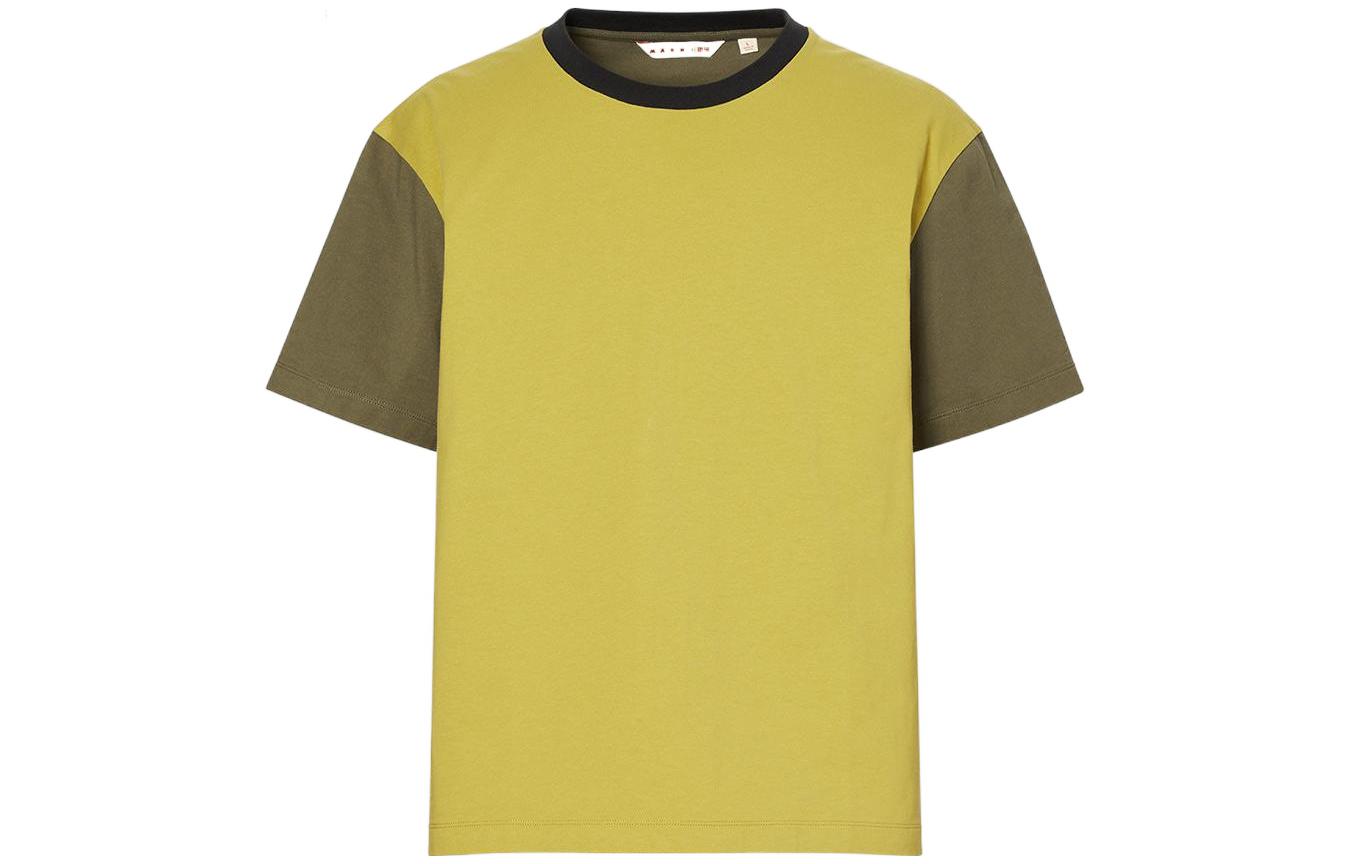 Футболка X MARNI SS22 унисекс тёмно-оливковая UNIQLO — фото 2