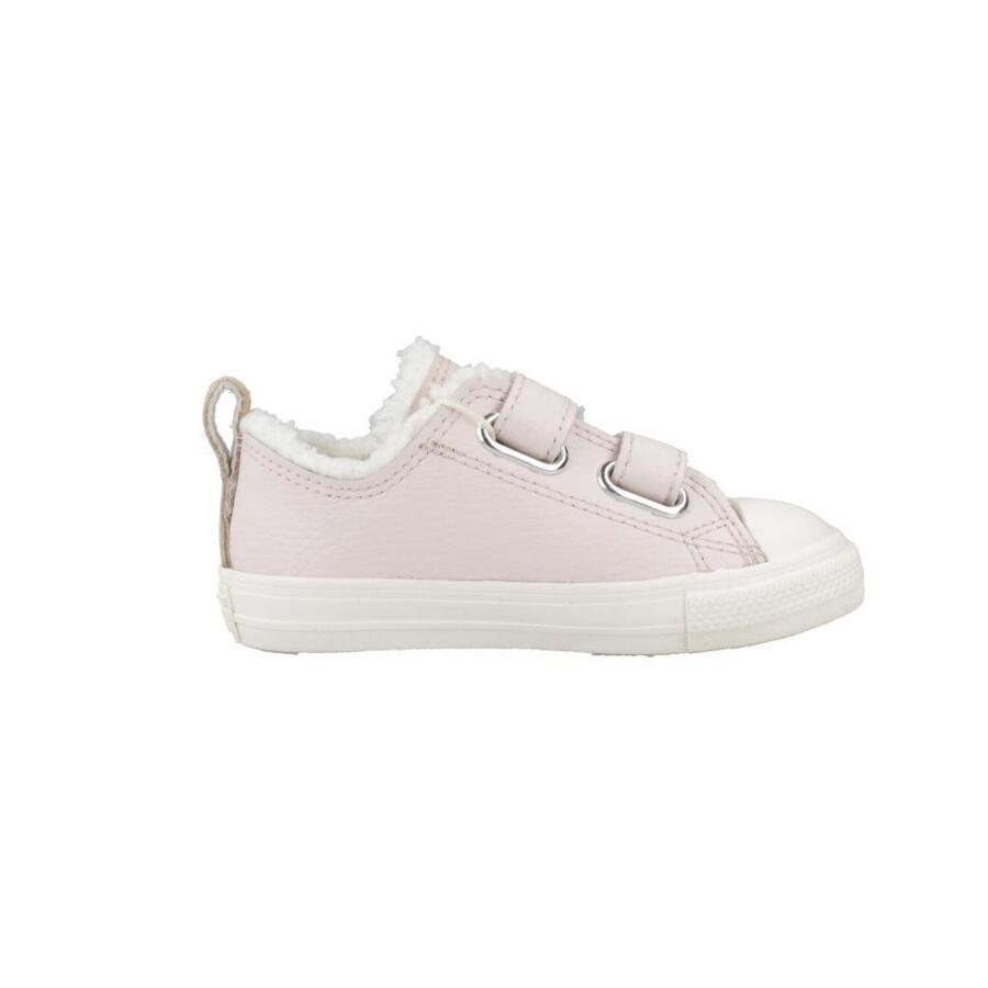Кеды Converse модели Chuck Taylor All Star Leasther & Sherpa, легко надеваемые, цвет R — фото 4