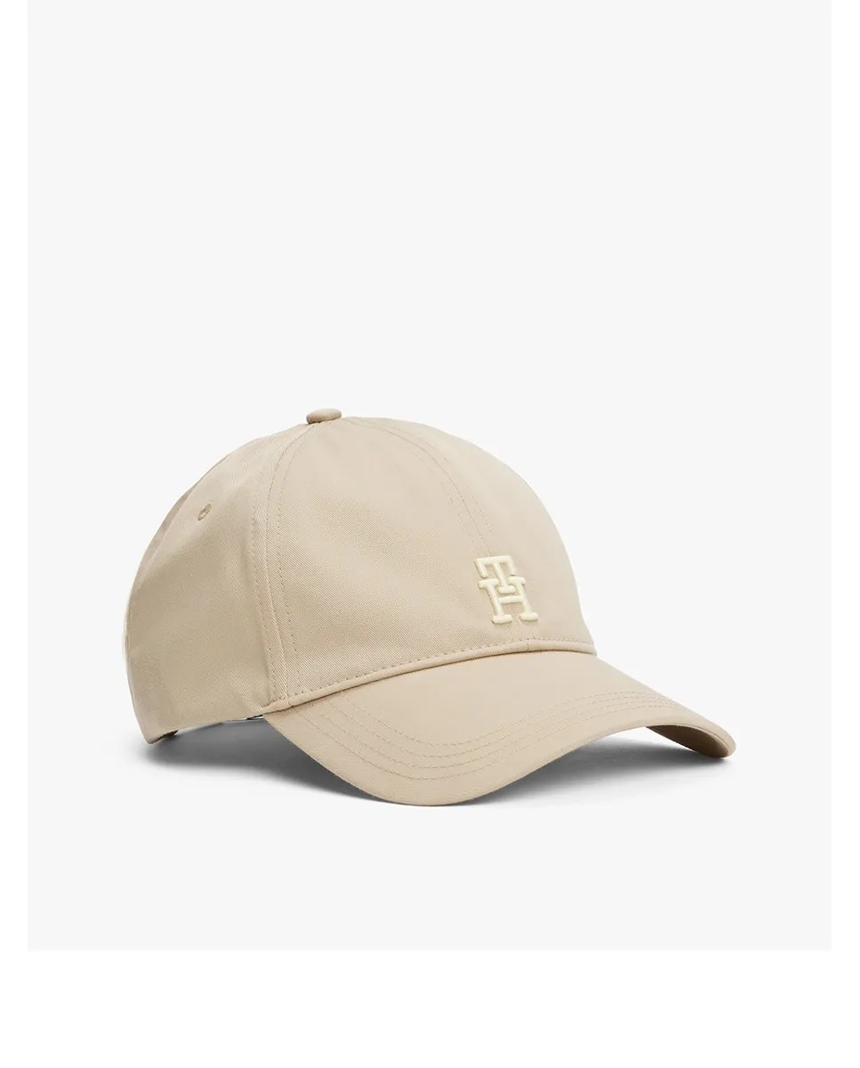 

Простая мужская кепка с вышитым брендингом Tommy Hilfiger, цвет Camel
