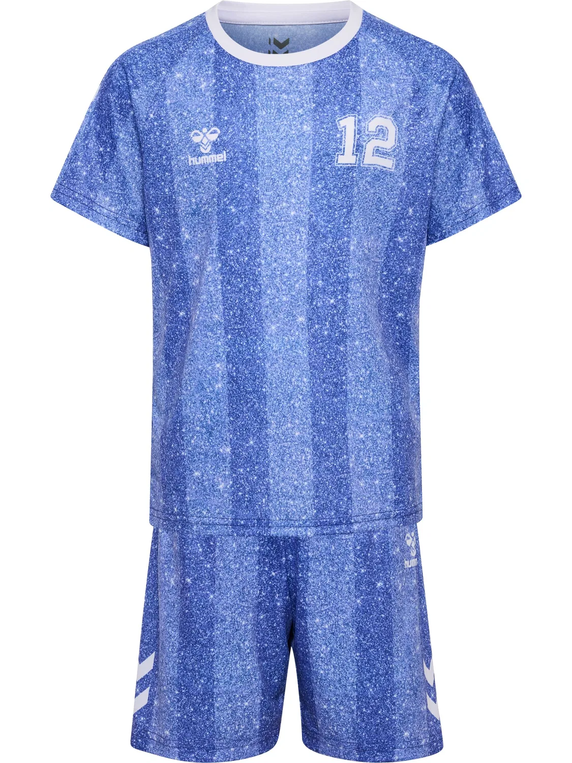 Спортивный костюм детский, shimmer, Hummel, dazzling blue/bright white