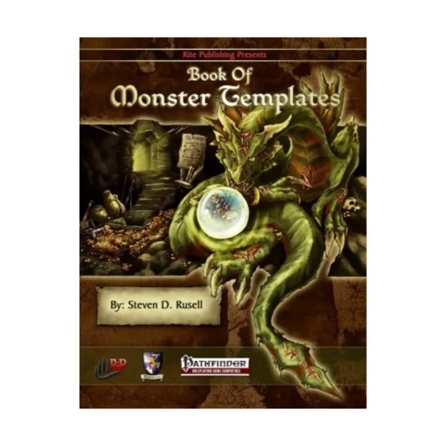 

Book of Monster Templates, Pathfinder Sourcebooks (Rite Publishing), мягкая обложка
