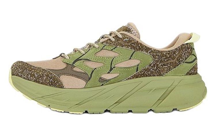 

HOKA ONE ONE Clifton LS противоскользящие износостойкие низкие кроссовки мужские green