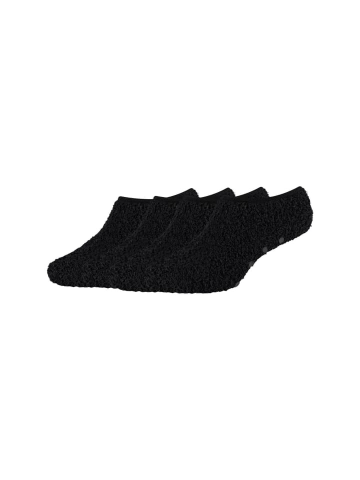 

Носки camano Sneaker 4er Pack warm & cozy, цвет schwarz mix