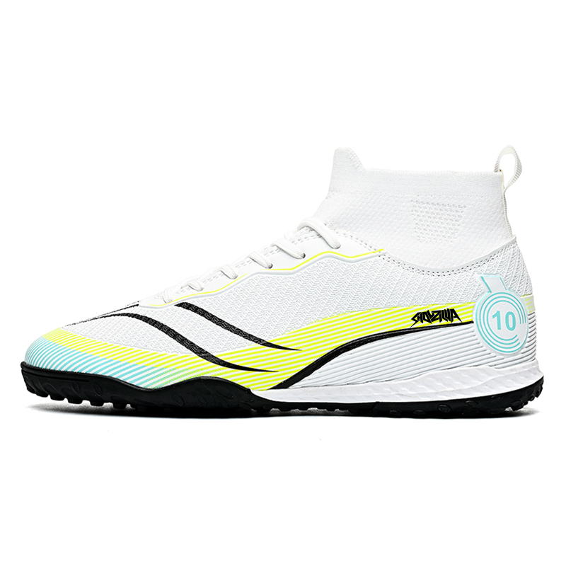

Animal claws Унисекс футбольные бутсы высокие зеленые/синие с белым для искусственного покрытия, цвет White Turf