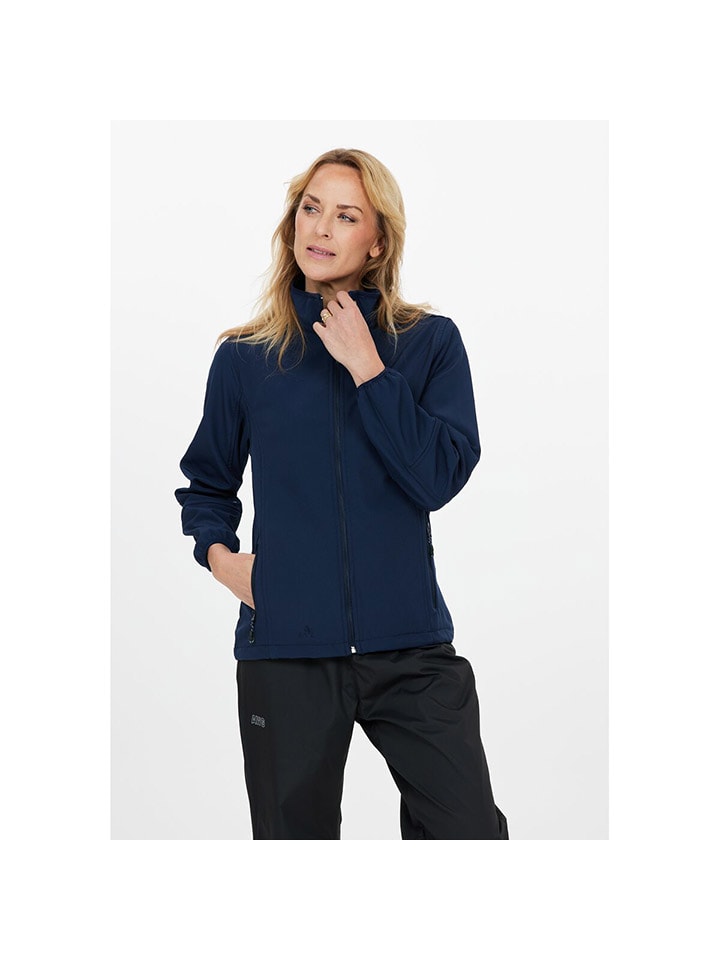 

Whistler Темно-синяя куртка из софтшелла