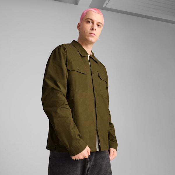 

Мужская рипстоп-рубашка Mmq Puma, зеленый