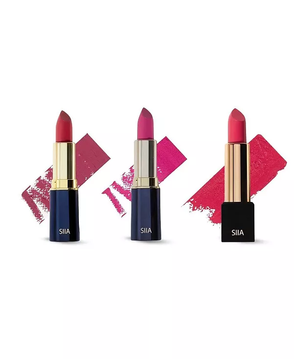 

Набор из 3-х розовых предметов Siia Cosmetics, pink