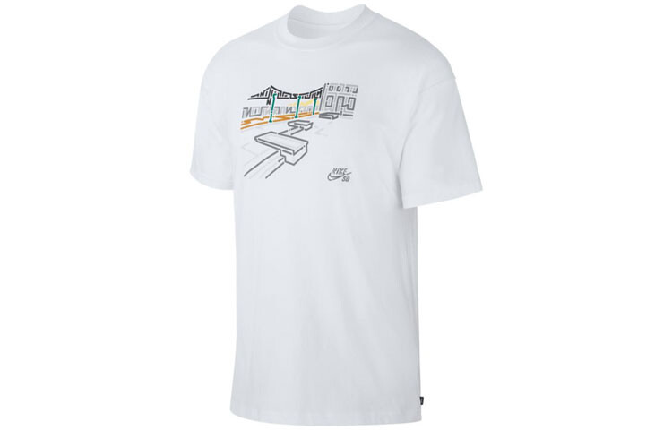 

Футболка мужская белая Nike, белый