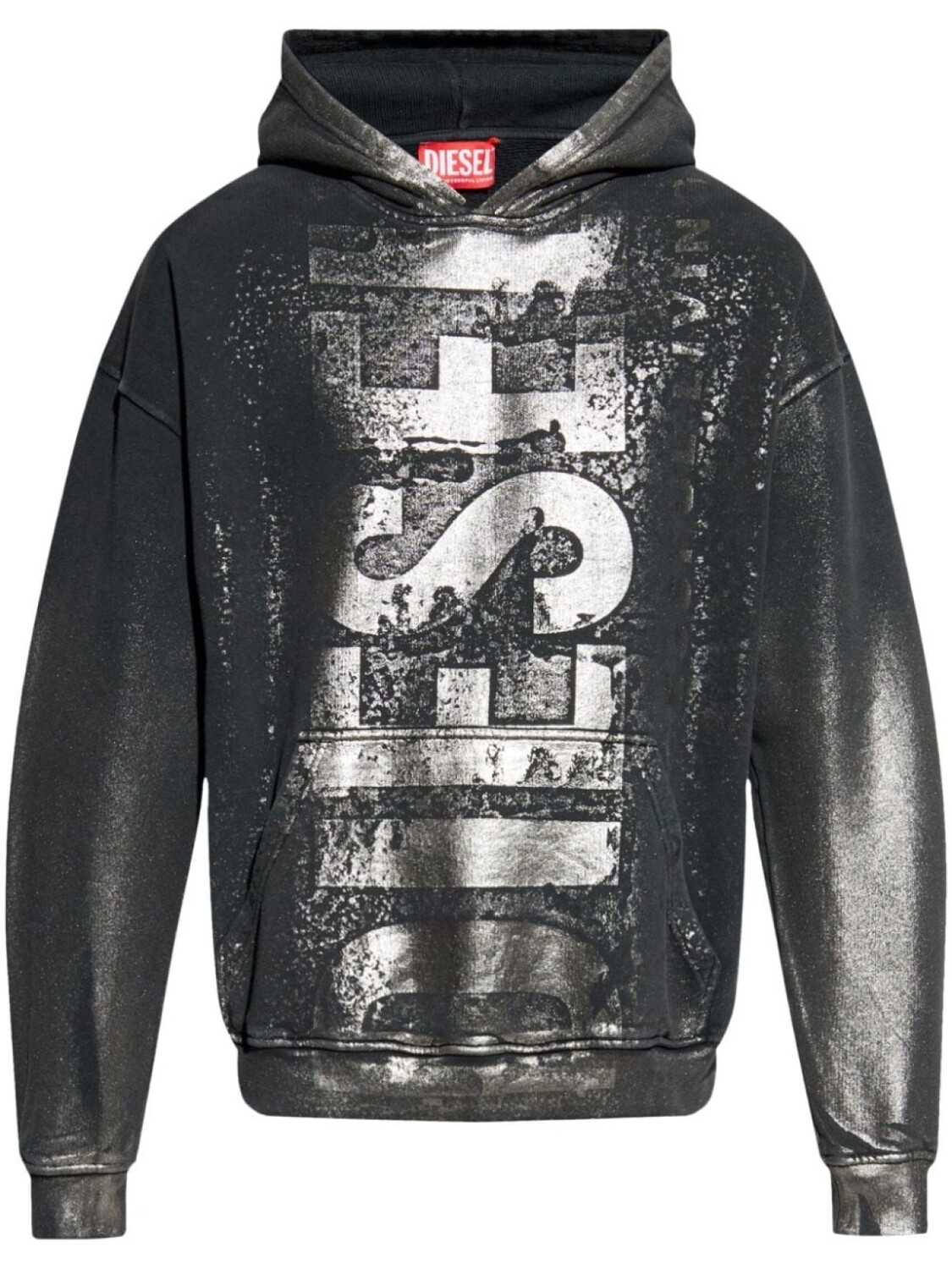

Diesel толстовка с капюшоном S-Boxt-Hood-Q6, черный