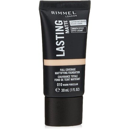 

Rimmel Lasting Matte Foundation 010 Теплый фарфор 30 мл
