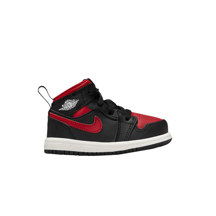 

Кроссовки Air Jordan Air Jordan 1 Mid TD 'Bred Twist', черный