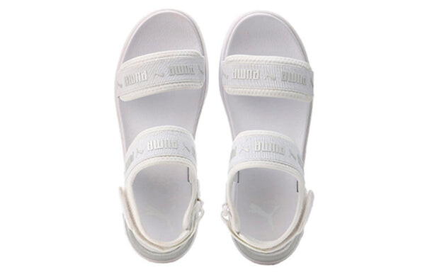 Сандалии sportie sandal 'white metallic silver' Puma, белый — фото 3