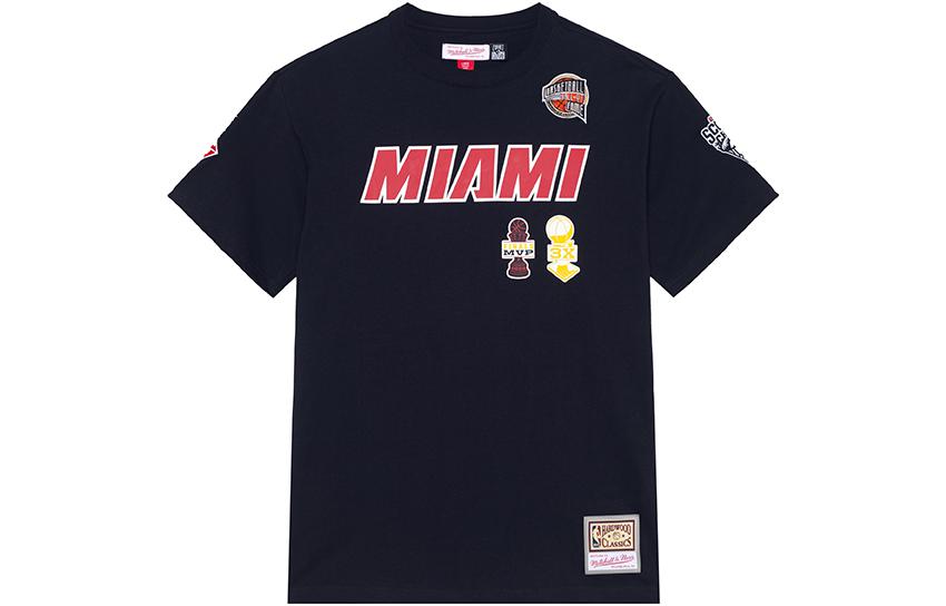

Mitchell & Ness Футболка унисекс черная Mitchell Ness