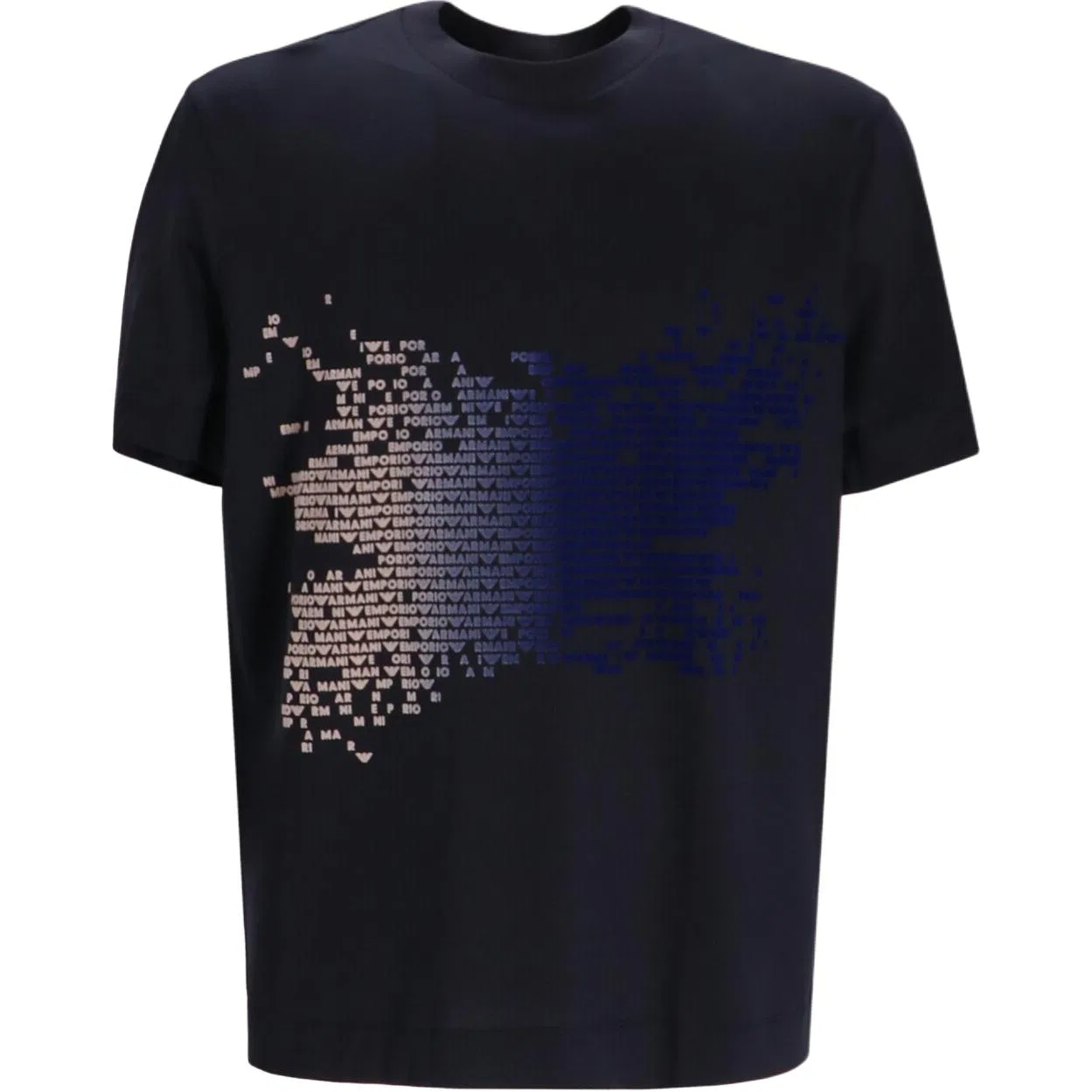 Футболка с логотипом Emporio Armani Navy Blue