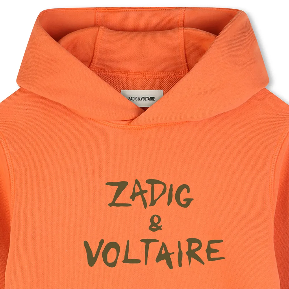 Толстовка Zadig & Voltaire X60592, оранжевый — фото 4